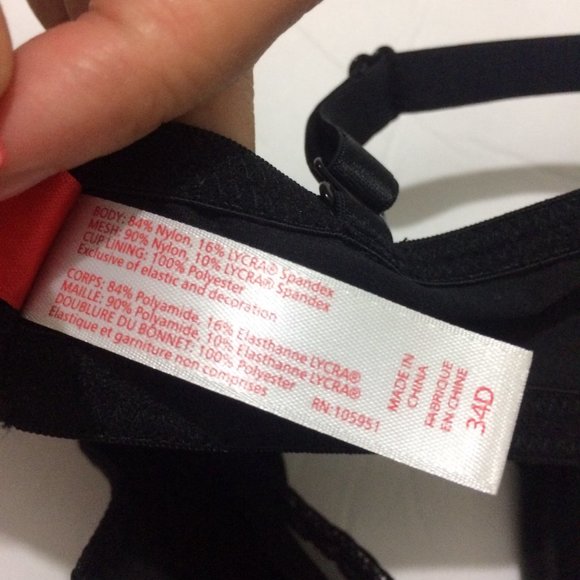 Josie Natori 34D Bra Kitten Print Black NWT - Picture 11 of 12